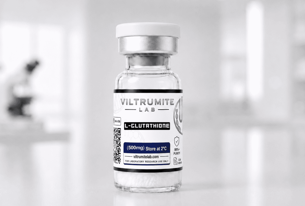 L-Glutathione vial and packaging